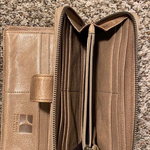 BOSS ORANGE Brown Long Leather Wallet - Picture 6 of 9
